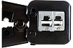 Обжимной инструмент для коннекторов Lanmaster EZ, 4P, 6P, 8P, с храповым механизмом, LAN-CRI-468R/EZ