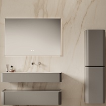 Мебель для ванной Vincea Caprise 120 см светло-серый матовый