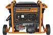 Генератор Carver PPG- 8000ЕM бензин LT-190F, 6,0/6,5кВт, 220В, бак 33 л, электростартер, колеса. медь 01.020.00030