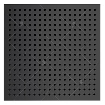 Верхний душ RGW Shower Panels SP-82B 25x25 черный