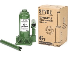 Бутылочный домкрат STVOL 6т SDB6350
