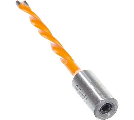 Сверло присадочное усиленное "глухое" (5x85 мм; S=10x27 мм; LH) ROTIS 412.0585L