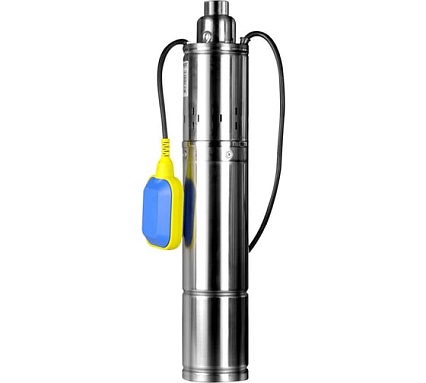 Насос скважинный SKIPER винтовой PS82S 820 Вт, 4", с поплавком 00-00021033