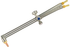 Пропановый резак 2П, повышенной надежности, 3-х трубный 100 мм, 90гр, L=535 мм Дуга КОРД-01П МК 1390002