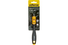 Шлицевая отвертка Inforce SL3x60 06-09-58