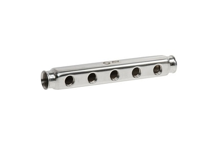 Коллектор AV Engineering 1/2x5 выходов, односторонний AVE155028