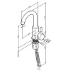Смеситель для раковины Am.Pm X-Joy S F85B02722 черный