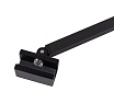 Шторка для ванны Cezares LIBERTA-V-1-TB-80/155-C-NERO 80x155 прозрачная, профиль черный матовый