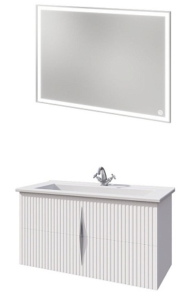 Мебель для ванной Caprigo Novara 100 см бланж (ламинация)