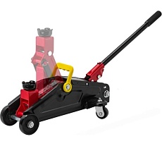 Подкатной гидравлический домкрат BaumAuto 2 т, h min - 135мм, h max - 290мм BM-TA82008(52143)