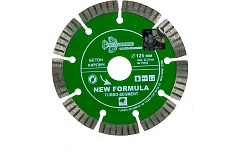 Диск алмазный отрезной Сегмент Турбо New Formula (125х22.23 мм) TRIO-DIAMOND TS302