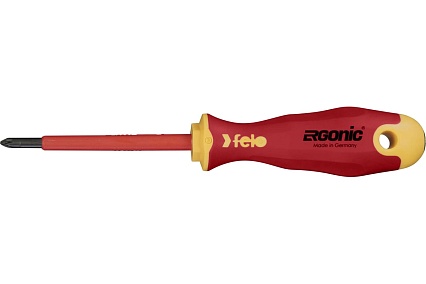 Диэлектрическая крестовая отвертка Felo Ergonic PZ 1X 80 41510290