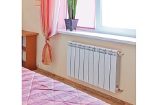 Радиатор алюминиевый литой Oasis eco 350/80/10 4640130986070