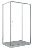 Душевой уголок Cerutti Vito 110x80 R, прозрачный, хром