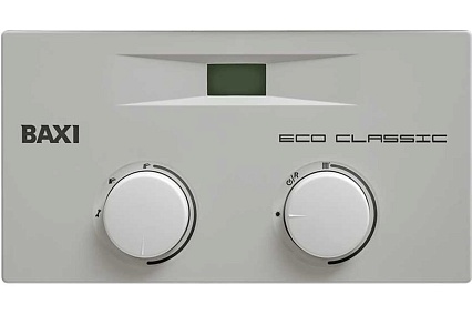 Газовый настенный котел Baxi ECO Classic 24F, мощность 24 кВт, двухконтурный, закрытая камера сгорания 100021537