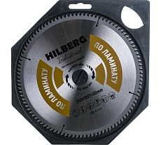 Диск пильный Industrial Ламинат (250x30 мм; 100Т) Hilberg HL250