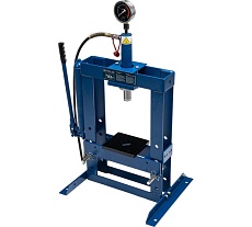 Гидравлический настольный пресс Stels с манометром, 10 т 52305