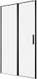 Душевая дверь Allen Brau Priority 120x200 3.31033.BBA прозрачная, черный браш