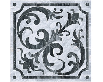 Декор Vitra Bergamo Класический Микс Холодная гамма 60х60 см, K946620LPR01VTE0