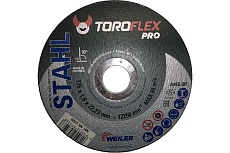 Круг отрезной по стали F41 125х1.6х22.23 мм, А46S-BF PRO TOROFLEX 4010352575268