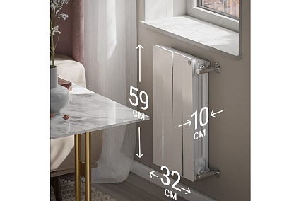Радиатор Royal Thermo PianoForte 500 new/Bianco Traffico - 4 секц. НС-1176325