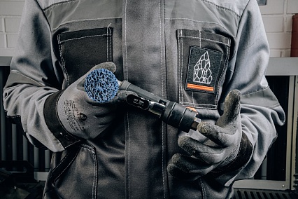Диск быстросменный на винтовом креплении CD QD-R, D=50 мм, Blue Abraforce AFQDCDR5000BLU