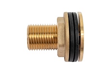 Сливной штуцер LEXLINE 1/2 латунь 525732