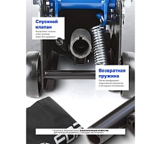 Подкатной гидравлический домкрат Forsage 2,5Т F-TR20005DS(56593)