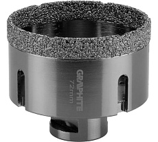 Сверло корончатое (72 мм; M14) Graphite 55H316