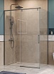 Душевой уголок BelBagno SOFT_CLOSE-1-AH-1-160/80-C-GM 160x80 прозрачный, оружейная сталь