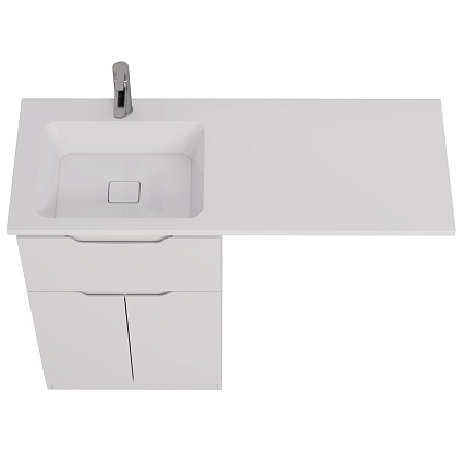 Мебель для ванной Dreja Vega 120 см белая