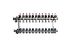 Распределительный коллектор Oventrop 1", Multidis SF 12 1404362