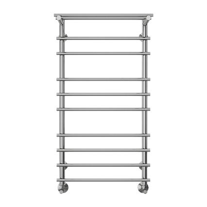 Полотенцесушитель водяной Terminus Ватра П10 500x1000, 4670078529497 c полкой