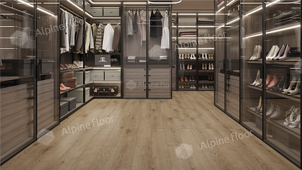 Ламинат Alpine Floor Aura Дуб Парма 1218x198x8 мм, LF100-4