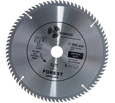 Диск пильный по дереву (260х30 мм; 80Т) TRIO-DIAMOND FLL810