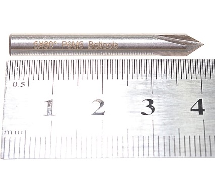 Зенковка (5 мм; 60 град.; Р6М5; Z-4; ц/хв 5 мм) Beltools ri.109.79