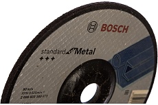 Круг обдирочный Standard по металлу (180x6х22.2 мм) Bosch 2608603183