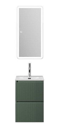 Тумба с раковиной BelBagno Uno-Mini 40 см Еловый матовый