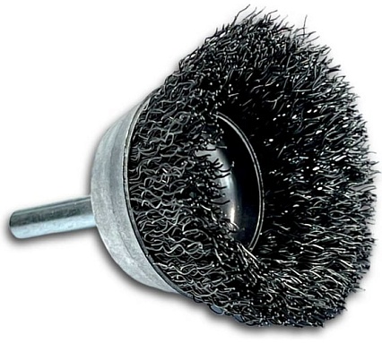 Щетка чашка гофрированная Lessmann Д50x0.35 мм, хвост-к 6 430123