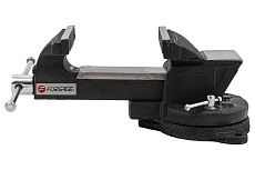 Тиски стальные поворотные с наковальней Forsage 5&quot; (125мм) F-6540105(60508)