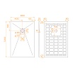 Поддон для душа RGW Stone Tray-G 120x80 камень, графит 14152812-02-11
