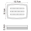 Мыльница WasserKRAFT Main K-4729 белый