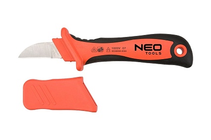 Нож электромонтажника Neo Tools 1000 В 195 мм 01-550