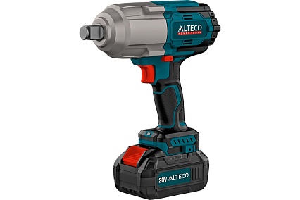 Бесщеточный аккумуляторный ударный гайковерт Alteco CIW 20-1000 Li BL 47638