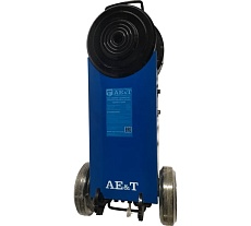 Пневмогидравлический подкатной профессиональный домкрат AE&T 120/60 т, складной HJ-120/60F