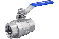Шаровой кран Benarmo 1/4 Ду8 Ру63 муфтовый полнопроходной, нержавеющая сталь, рукоятка D160-11991