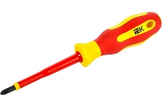 Отвертка IEK Arma2l 5 диэлектрическая ph2x100 т2 A2L5-SC30-T2-PH-20-100
