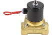 Электромагнитный клапан DN.ru двухходовой VS2W-100V-NC Ду20 Ру10 латунь, VITON 220B AC D130-01560