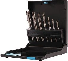 Набор машинных метчиков VOLKEL M3-M12 HSSE DIN371/376 (B/4-5P) 7 предметов V47854