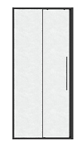 Душевая дверь Niagara Nova 130x195 шиншилла, графит NG-34-L13CHGR